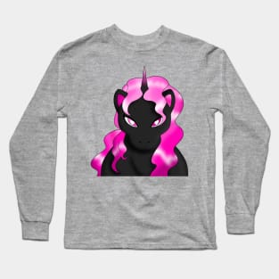 Goth Unicorn baby Long Sleeve T-Shirt